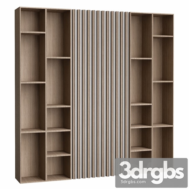 Shakedesign bookcases no. 30 2 3dsmax Download - thumbnail 1