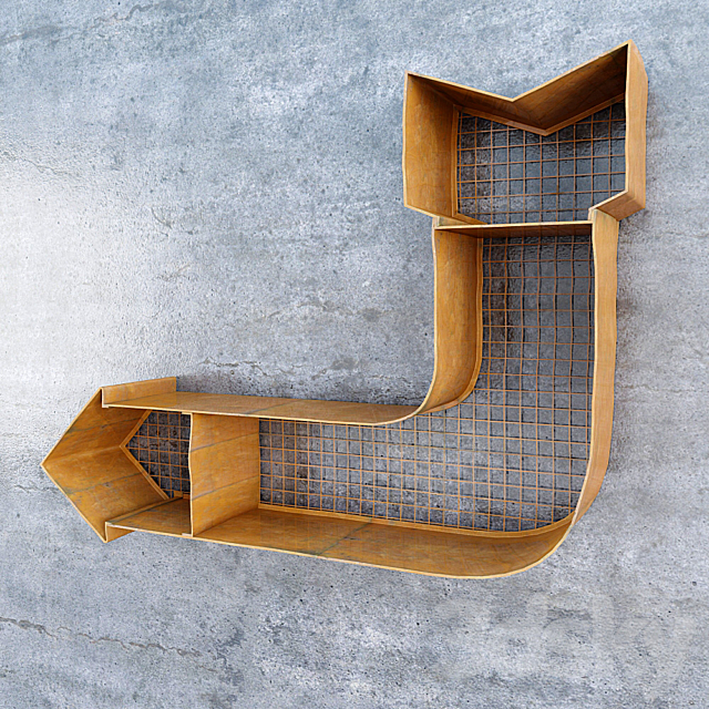 Shelf Arrow CHARO 3DSMax File - thumbnail 2