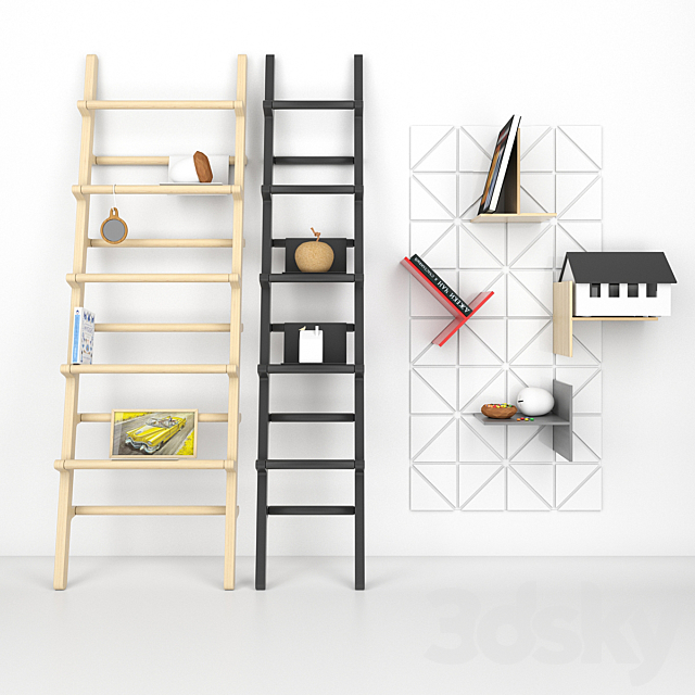 Shelf set 3DSMax File - thumbnail 1