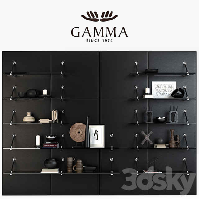 shelves Gamma Boulevard 3DSMax File - thumbnail 1