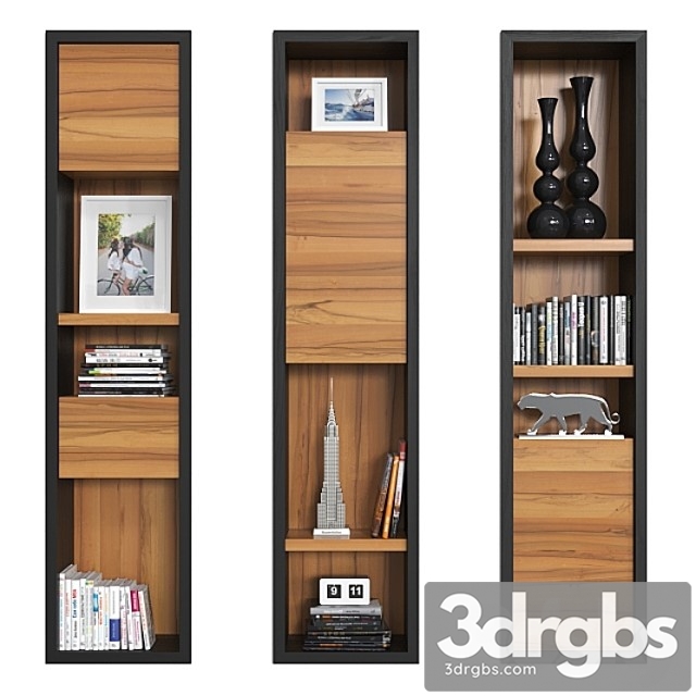 Shelves with decor 6. 2 3dsmax Download - thumbnail 1