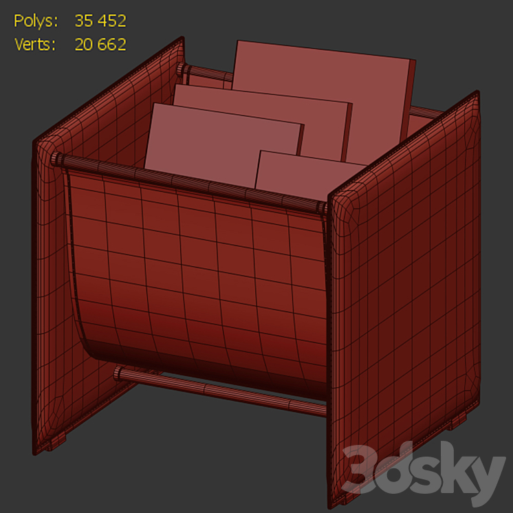 Side minotti 3DS Max - thumbnail 2