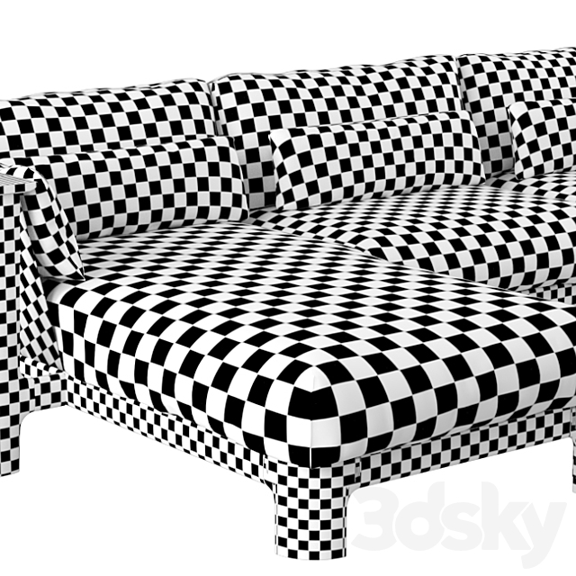 Sofa Bay Rosenthal Interieur 3DSMax File - thumbnail 3