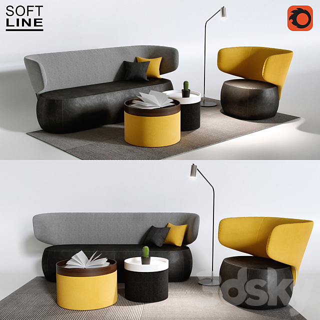 Softline Basel set 3DSMax File - thumbnail 1