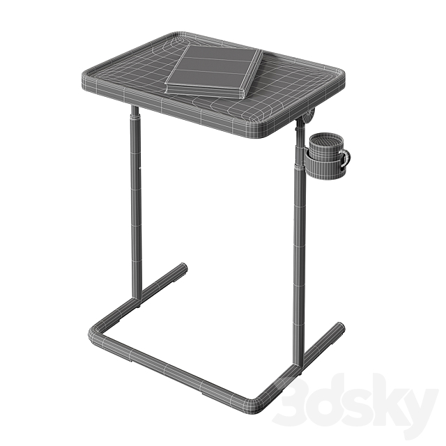 Stand for laptop BJORKOSEN IKEA 3DSMax File - thumbnail 5