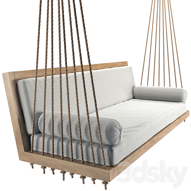 Swing sofa 3DSMax File - thumbnail 1