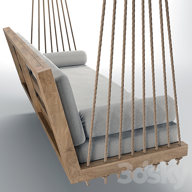 Swing sofa 3DSMax File - thumbnail 3