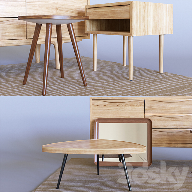 Tables 3DSMax File - thumbnail 3