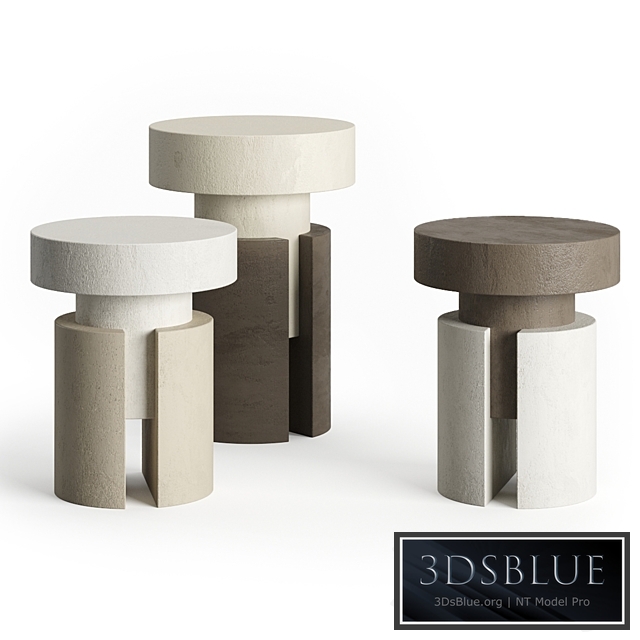 Tobias Stools By Philippe Hurel 3DS Max - thumbnail 3