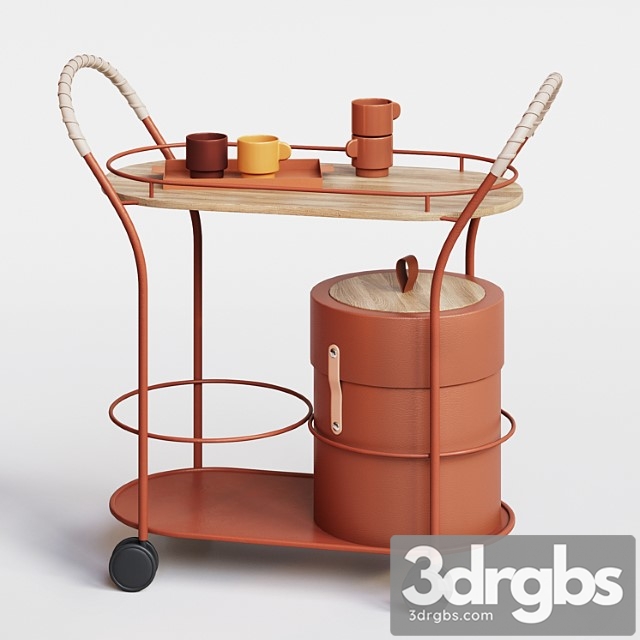 Trolley bistro mizetto 2 3dsmax Download - thumbnail 1