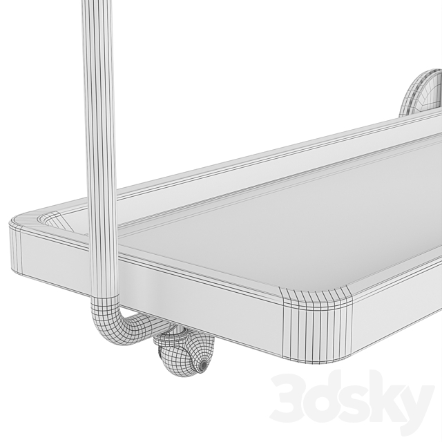 Trolley Happy Hour 3DS Max Model - thumbnail 4