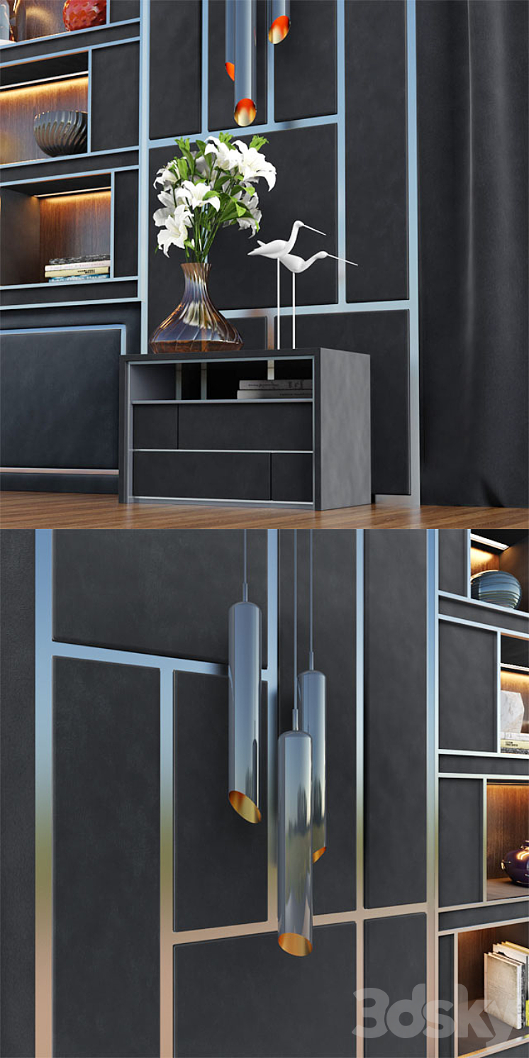 Unfinished_3 (Headboard) 3DS Max - thumbnail 2