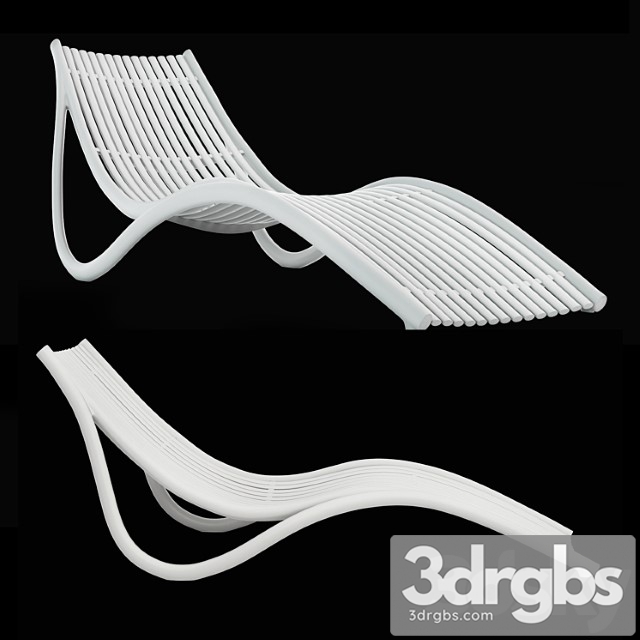 Vondom Ibiza Sun Lounger By Eugeni Quitllet 3dsmax Download - thumbnail 1