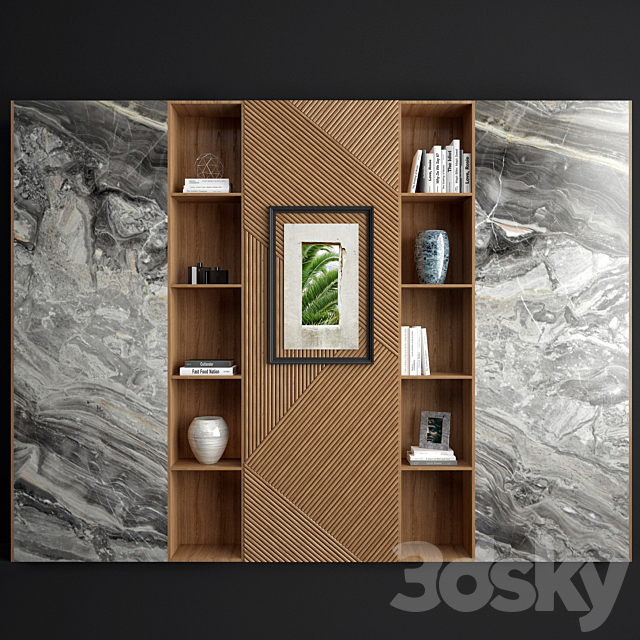 W & M Shelf_2 3DSMax File - thumbnail 2