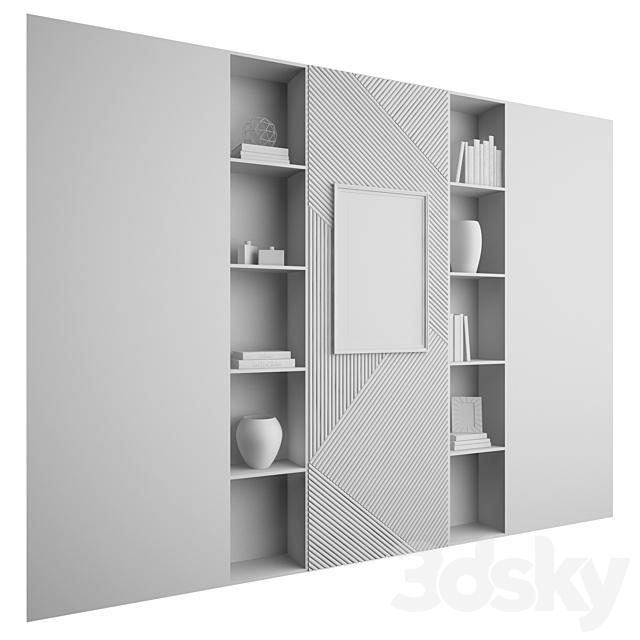 W & M Shelf_2 3DSMax File - thumbnail 3