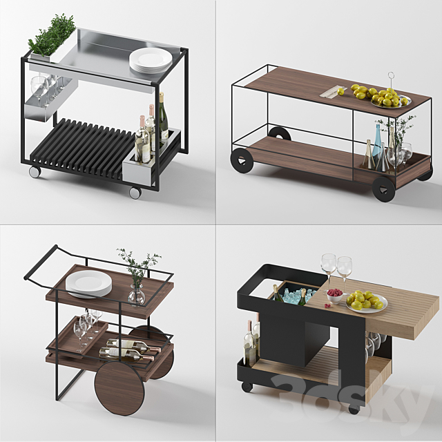 Waitress Station 3DSMax File - thumbnail 1