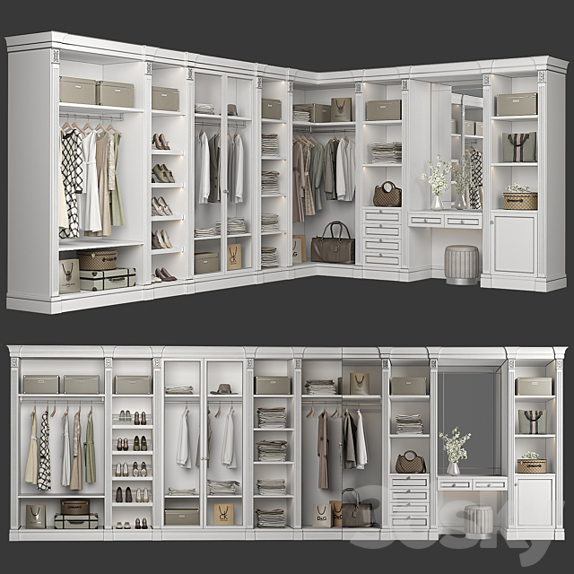 Wardrobe 91 3DSMax File - thumbnail 1