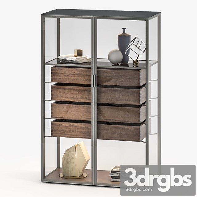 Wardrobe Alambra Rimadesio N2 3dsmax Download - thumbnail 1