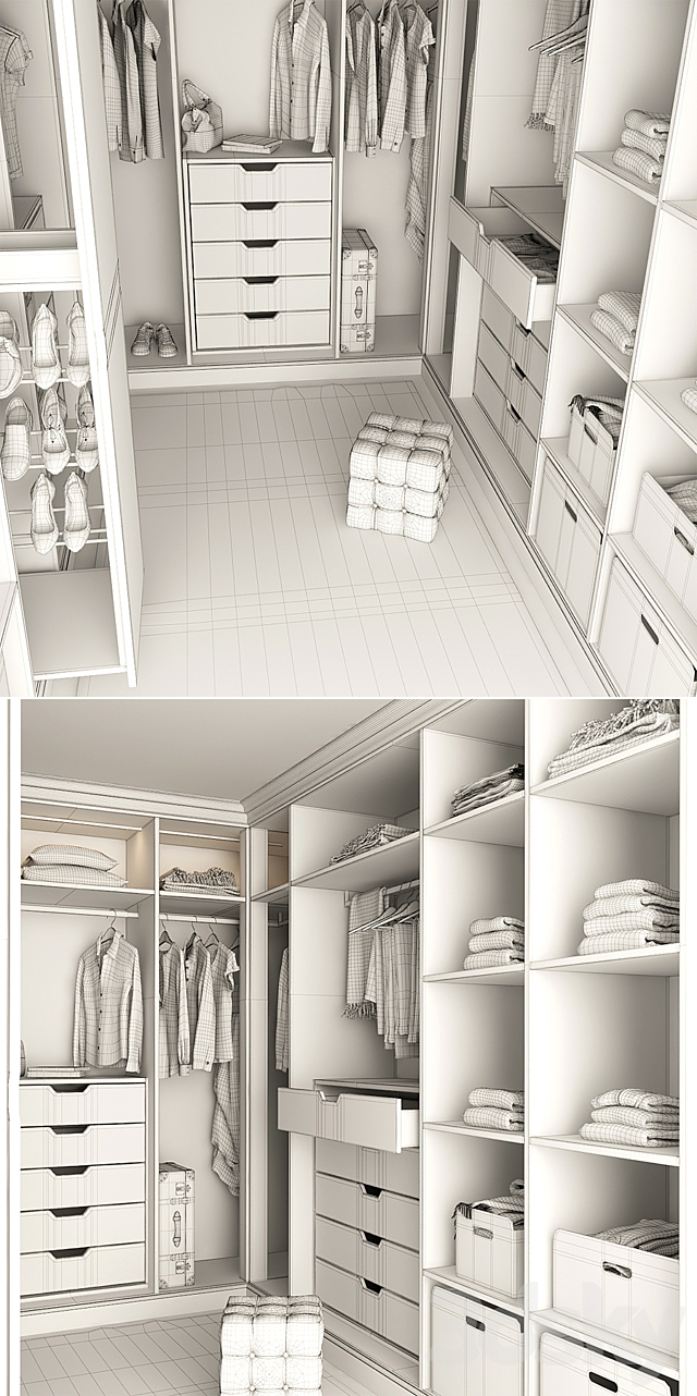 Wardrobe_14 3DSMax File - thumbnail 3