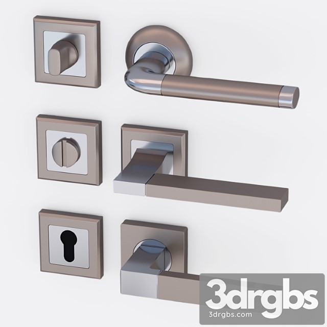 Wrap door handles 2 3dsmax Download - thumbnail 1