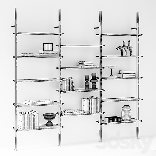 Arketipo Roxanne Shelving 3DSMax File - thumbnail 5