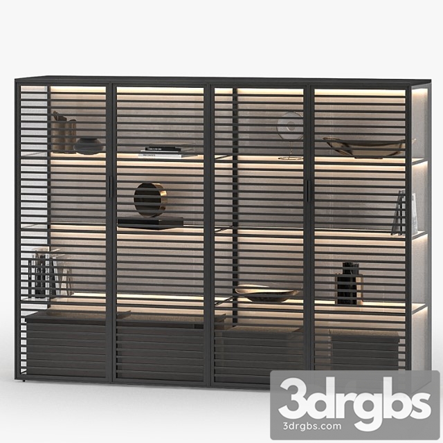 Barney Cabinet Buffet Alambra Rimadesio Nch 3dsmax Download - thumbnail 1