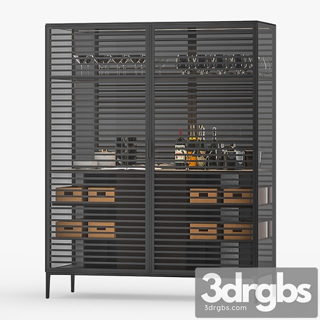 Barney Wardrobe Alambra Rimadesio Nz 3dsmax Download - thumbnail 1