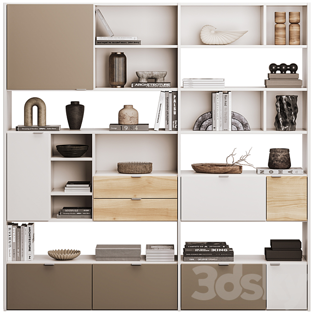 BoConcept Copenhagen Wall Unit 3DSMax File - thumbnail 1