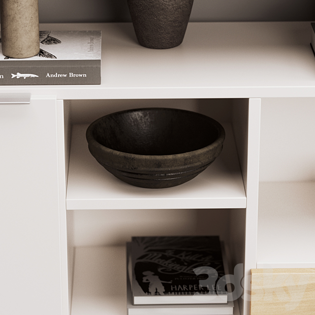 BoConcept Copenhagen Wall Unit 3DSMax File - thumbnail 5