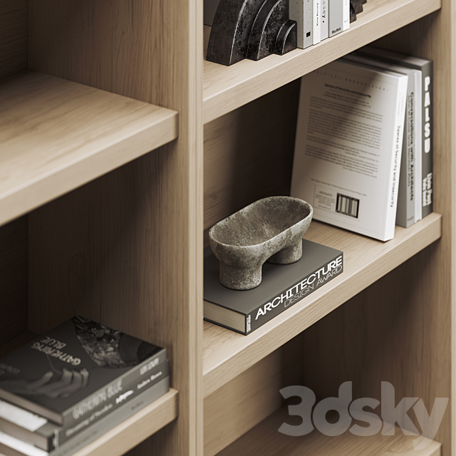 book case 3DSMax File - thumbnail 2