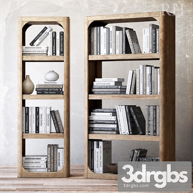 Book Collection 3dsmax Download - thumbnail 1