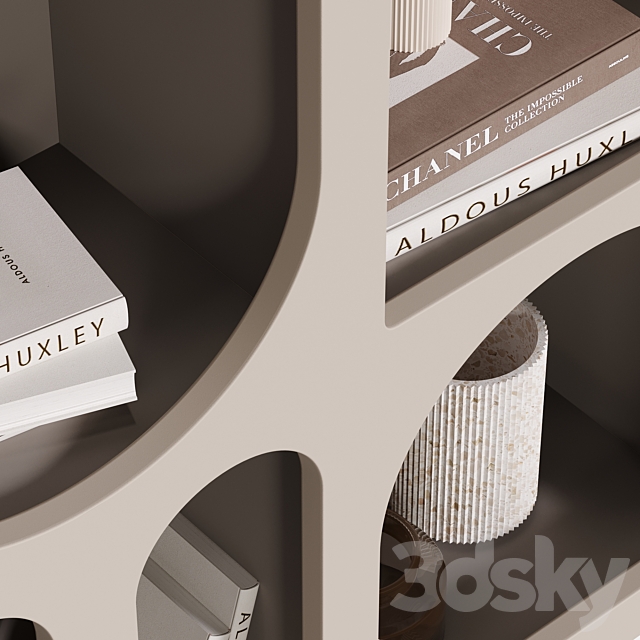 Bookcase Archy La Redoute Interieurs 3DSMax File - thumbnail 2