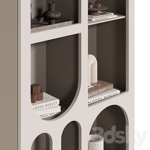 Bookcase Archy La Redoute Interieurs 3DSMax File - thumbnail 3