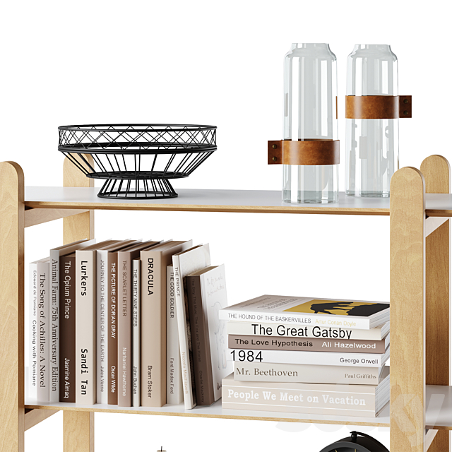 Bookcase Falcao by Cosmo 3DSMax File - thumbnail 3