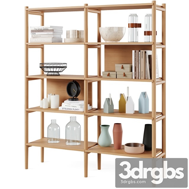 Bookcase holton by rowico home - thumbnail 1