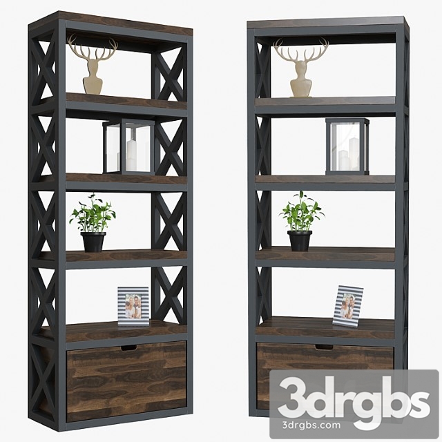 Bristol shelving 2 3dsmax Download - thumbnail 1