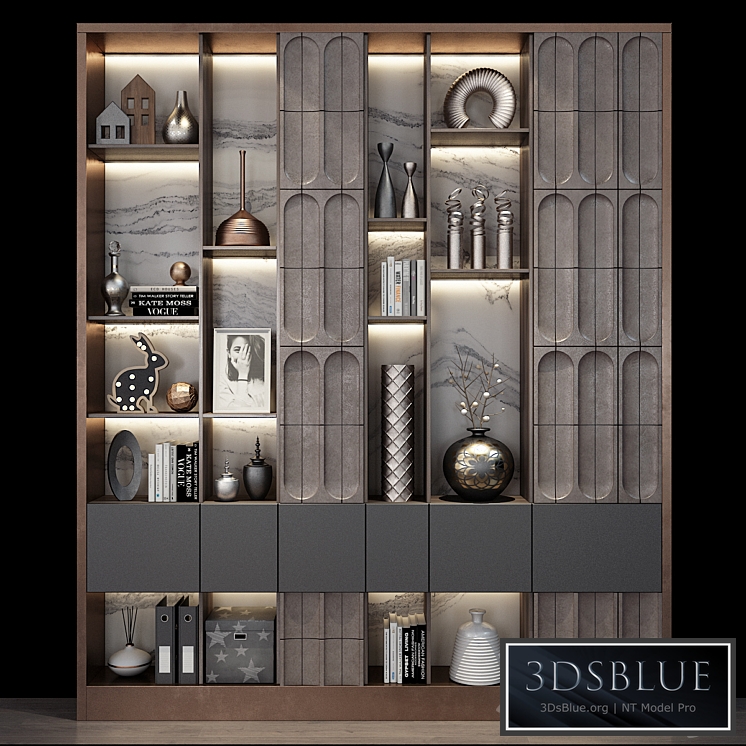 Cabinet Furniture 0297 3DS Max - thumbnail 3