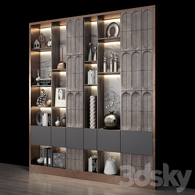 Cabinet Furniture 0297 3DSMax File - thumbnail 3