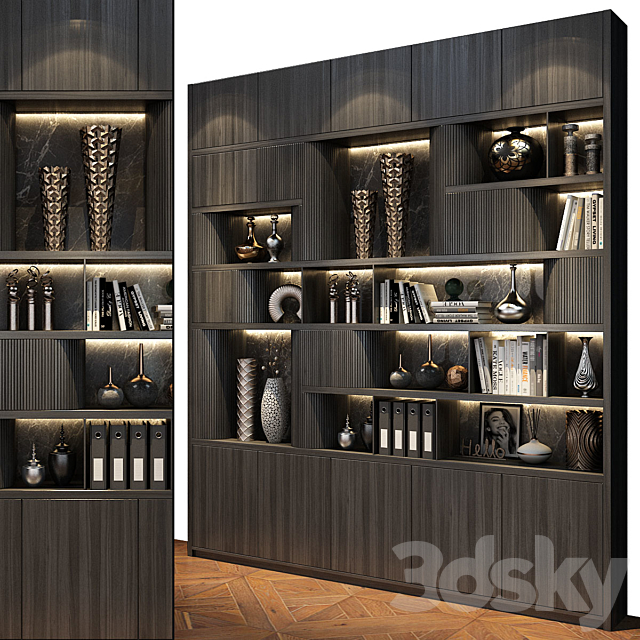 Cabinet Furniture 0392 3DS Max Model - thumbnail 3