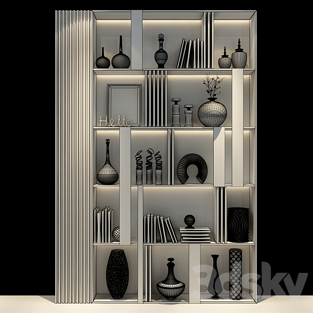 Cabinet Furniture 0401 3DSMax File - thumbnail 2