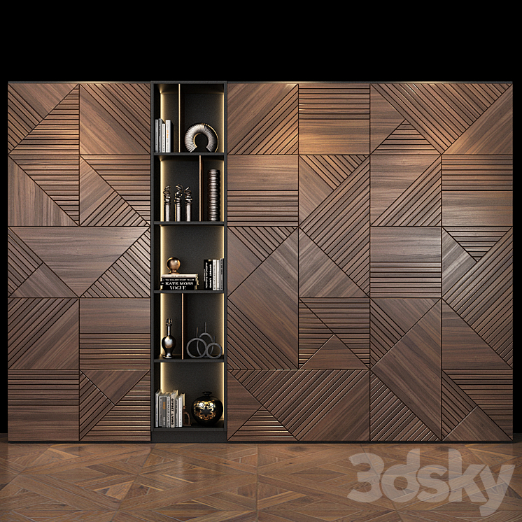 Cabinet Furniture 0406 3DS Max - thumbnail 1