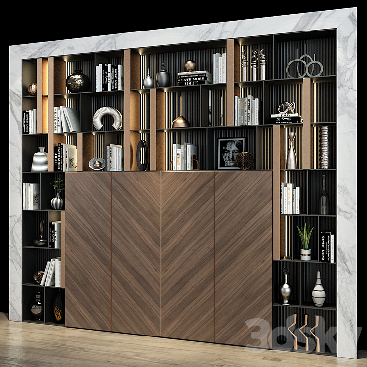 Cabinet Furniture 291 3DS Max - thumbnail 2