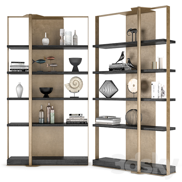 Caste holt bookcase 3DSMax File - thumbnail 2