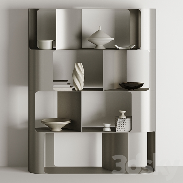 Cattelan Italia Fulham BookCase By Ono Design 3DSMax File - thumbnail 2