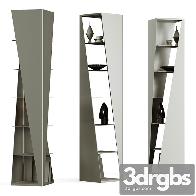 Cattelan italia rocket bookcase 2 3dsmax Download - thumbnail 1