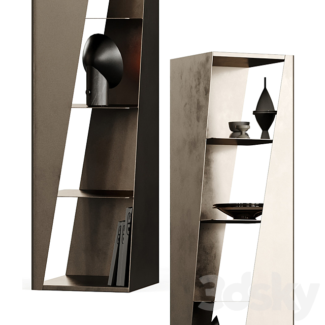 Cattelan Italia Rocket Bookcase 3DSMax File - thumbnail 4