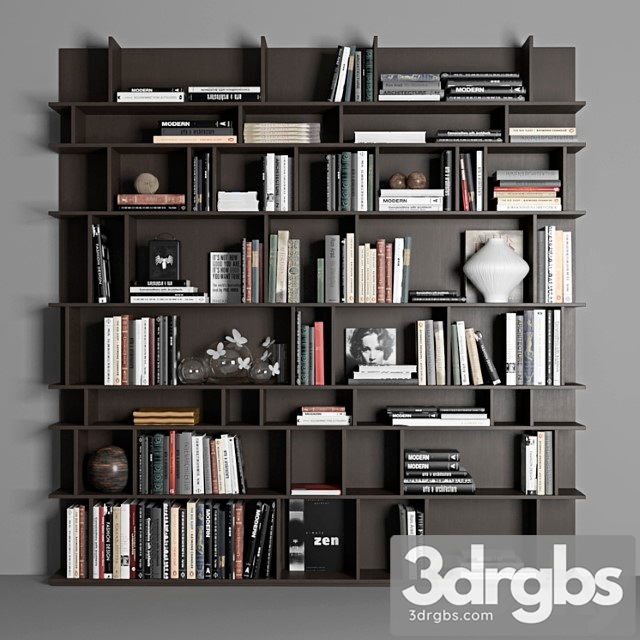 Cattelan wally bookcase 2 3dsmax Download - thumbnail 1