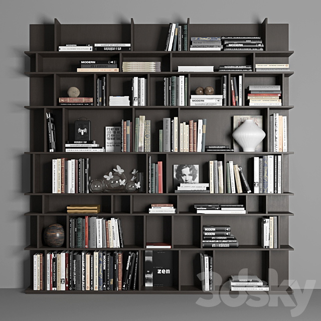 Cattelan wally bookcase 3DSMax File - thumbnail 1