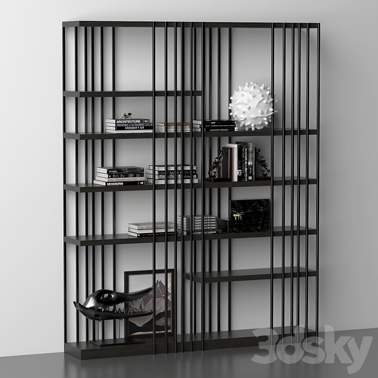 Cattelan_Italia_rack 3DS Max - thumbnail 1