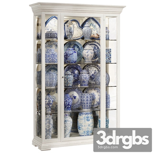 Classical Display Cabinet 1 3dsmax Download - thumbnail 1